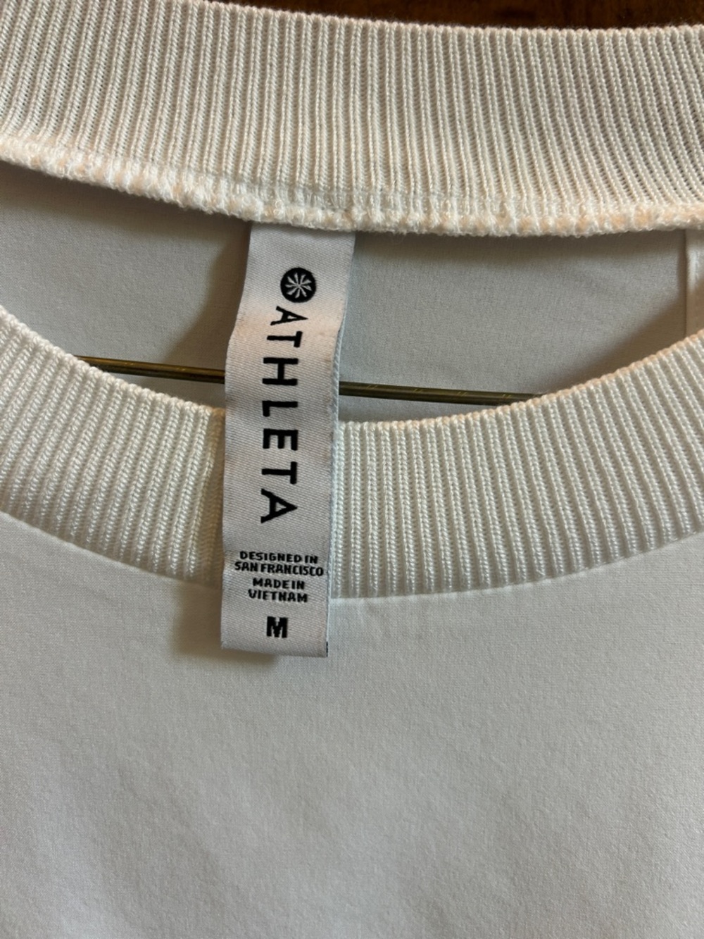 Athleta White Sleeveless Performance Tank - Picture 2 of 3